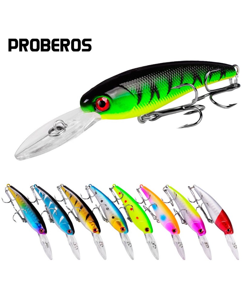 PRO BEROS Minnow cebo duro...